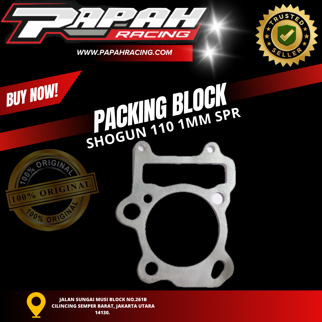 PAKING BLOK SHOGUN110 1MM SPR 